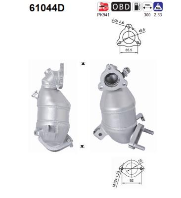 AS 61044D Catalizzatore