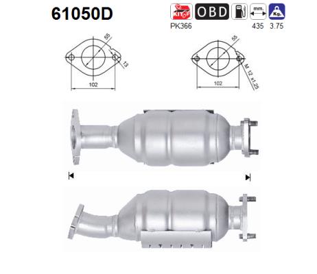 AS 61050D Catalizzatore