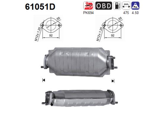 AS 61051D Catalizzatore