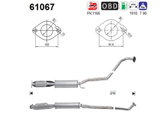 AS 61067 Catalizzatore