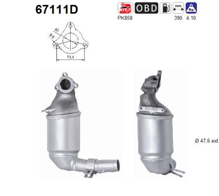 AS 67111D Catalizzatore