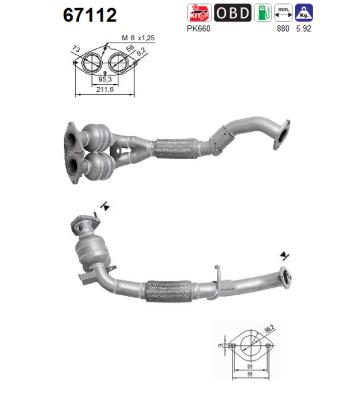 AS 67112 Catalizzatore