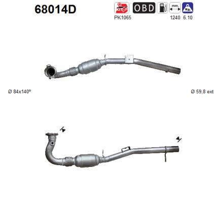 AS 68014D Catalizzatore