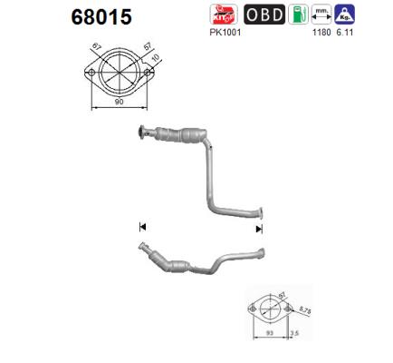 AS 68015 Catalizzatore