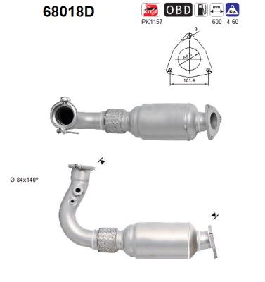 AS 68018D Catalizzatore