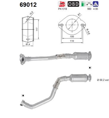 AS 69012 Catalizzatore