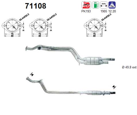 AS 71108 Catalizzatore