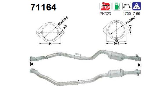 AS 71164 Catalizzatore