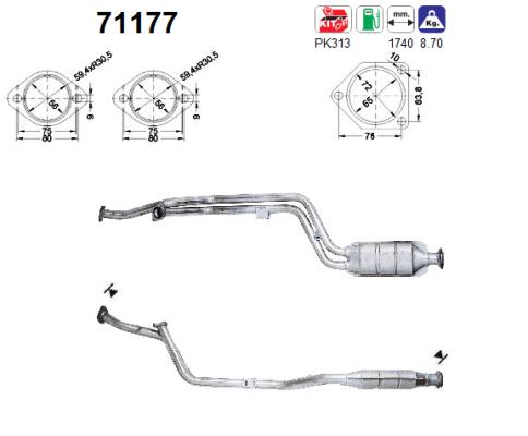AS 71177 Catalizzatore