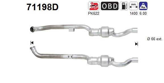 AS 71198D Catalizzatore