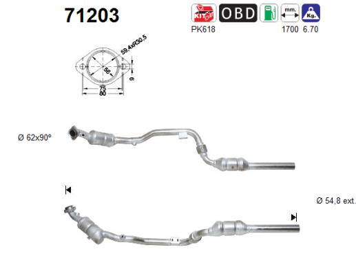 AS 71203 Catalizzatore