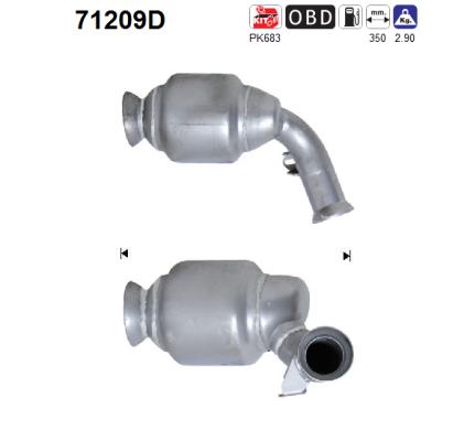 AS 71209D Catalizzatore