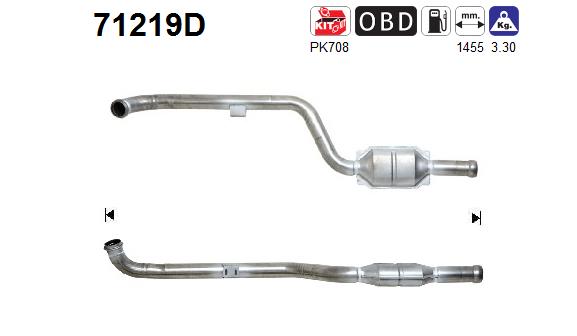 AS 71219D Catalizzatore