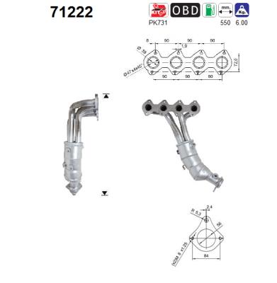 AS 71222 Catalizzatore