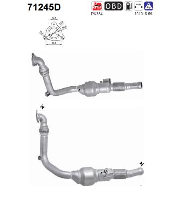 AS 71245D Catalizzatore