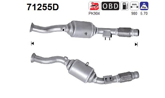 AS 71255D Catalizzatore