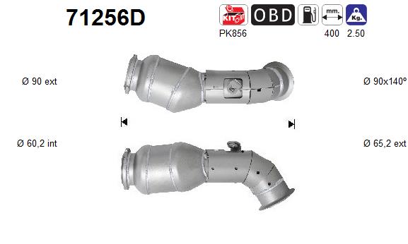 AS 71256D Catalizzatore
