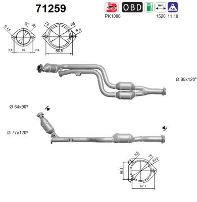 AS 71259 Catalizzatore