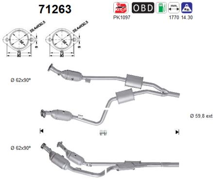 AS 71263 Catalizzatore