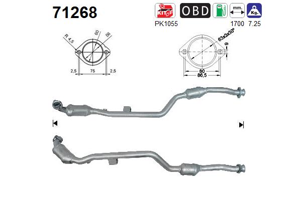 AS 71268 Catalizzatore