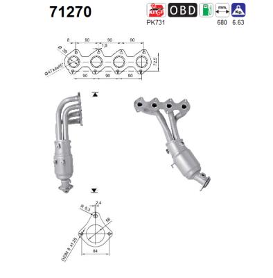 AS 71270 Catalizzatore