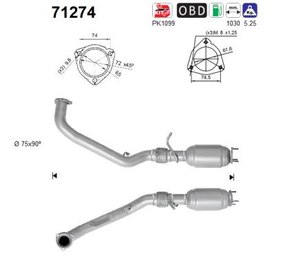 AS 71274 Catalizzatore
