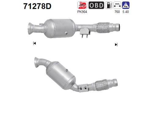 AS 71278D Catalizzatore
