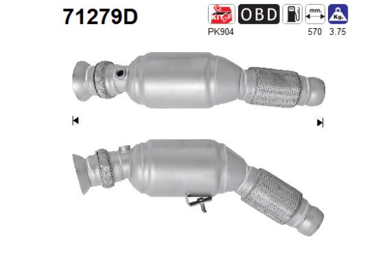 AS 71279D Catalizzatore