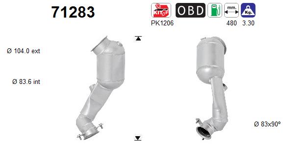AS 71283 Catalizzatore