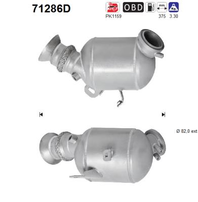 AS 71286D Catalizzatore