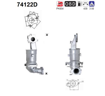 AS 74122D Catalizzatore