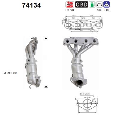 AS 74134 Catalizzatore