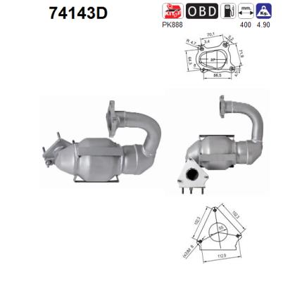 AS 74143D Catalizzatore
