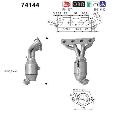AS 74144 Catalizzatore