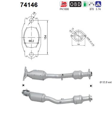 AS 74146 Catalizzatore