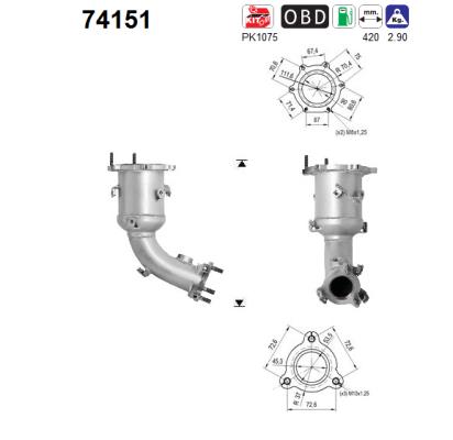 AS 74151 Catalizzatore
