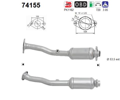 AS 74155 Catalizzatore