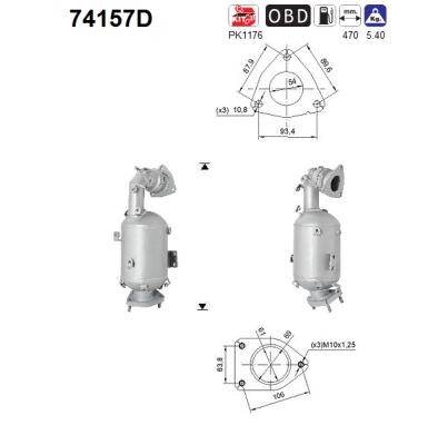 AS 74157D Catalizzatore