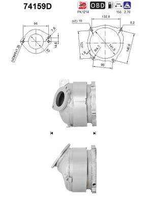 AS 74159D Catalizzatore