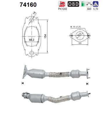 AS 74160 Catalizzatore