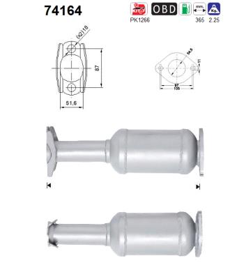 AS 74164 Catalizzatore