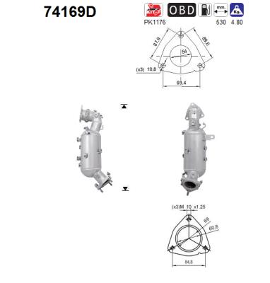 AS 74169D Catalizzatore
