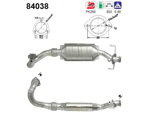 AS 84038 Catalizzatore