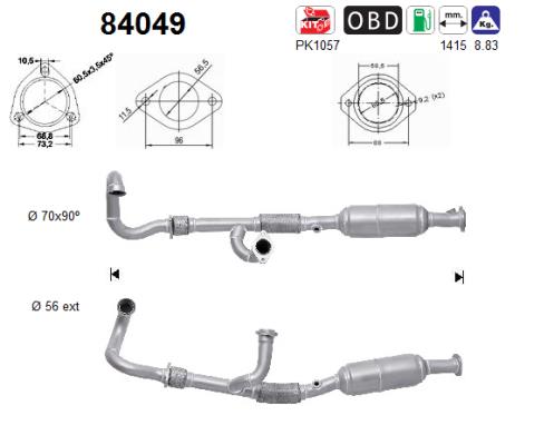 AS 84049 Catalizzatore