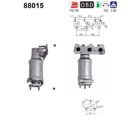 AS 88015 Catalizzatore