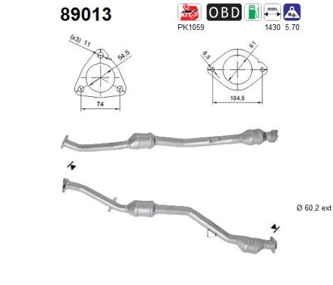 AS 89013 Catalizzatore