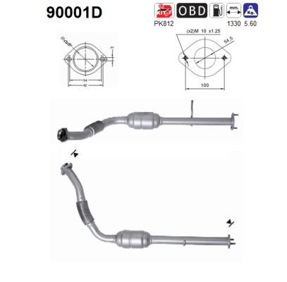 AS 90001D Catalizzatore