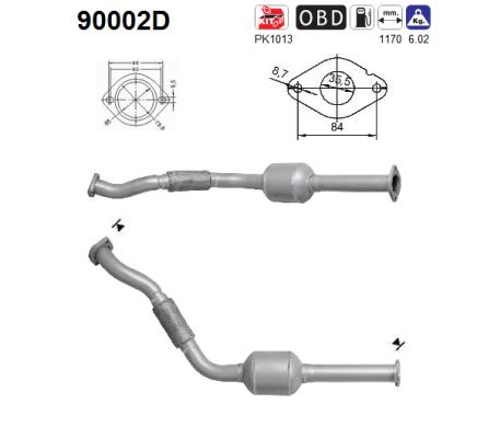 AS 90002D Catalizzatore