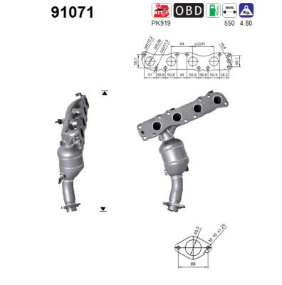 AS 91071 Catalizzatore