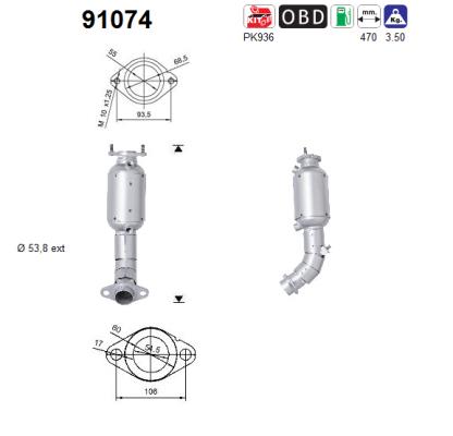 AS 91074 Catalizzatore